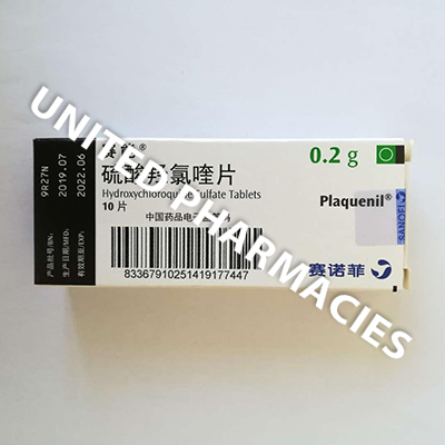 Plaquenil (Hydroxychloroquine Sulfate) - 200mg (100 Tablets) Image1
