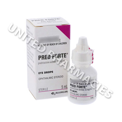 Pred Forte Eye Drops (Prednisolone Acetate) - 1% (5mL) Image1