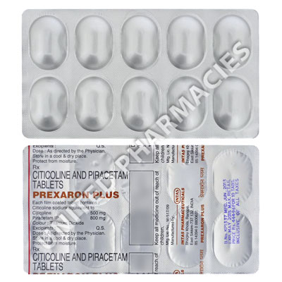 Prexaron Plus (Citicoline/Piracetam) 