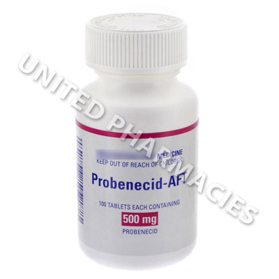 Probenecid-AFT (Probenecid) - 500mg (100 Tablets) Image1