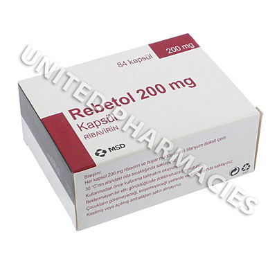 Rebetol (Ribavirine) - 200mg (84 Capsules) Image1