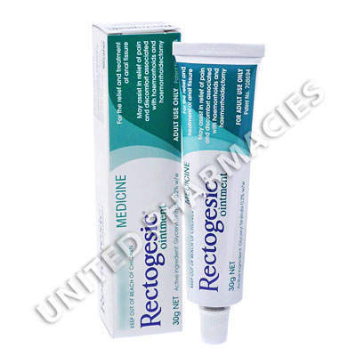Rectogesic Ointment (Glyceryl Trinitrate) - 0.2% (30g) Image1