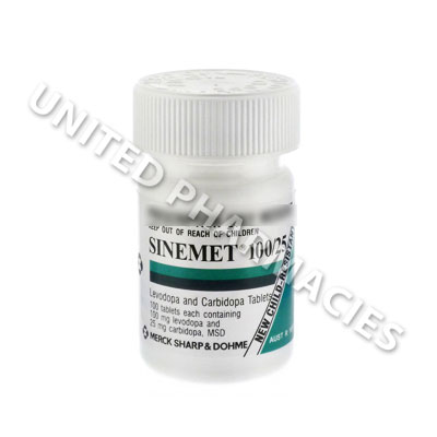 Sinemet (Carbidopa/Levodopa) - 25mg/100mg (100 Tablets) Image1