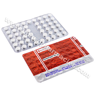 Sorbitrate (Isosorbide Dinitrate) - 10mg (50 Tablets) Image1