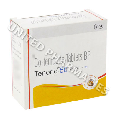 Tenoric (Atenolol/Chlorthalidone) - 50mg (10 Tablets) Image1