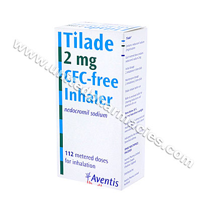 Tilade Inhaler (Nedocromil Sodium) - 2mg (112 Doses) Image1