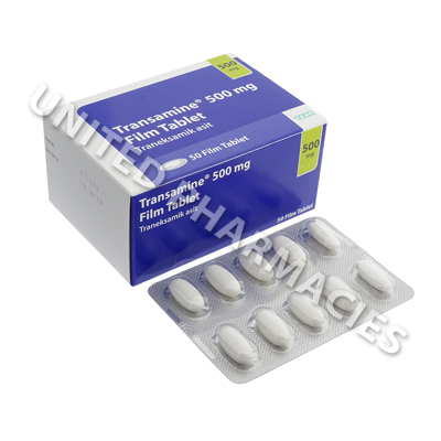 Transamine (Tranexamic Acid) - 500mg (50 Tablets) Image1