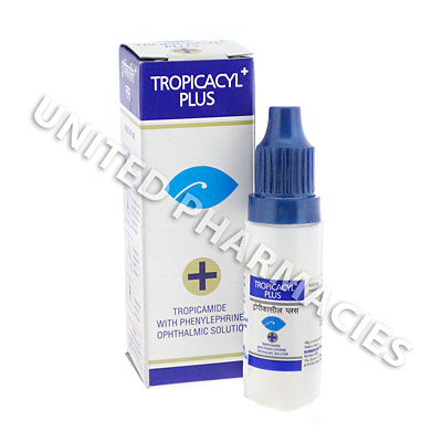 Tropicacyl Plus Opthalmic (Topicamide/Phenylephrine) - 0.8%/0.5% (5ml) Image1