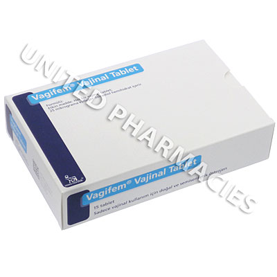 Vagifem (Estradiol) - 25mcg (15 Vaginal Tablets)(Turkey) Image1