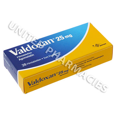 Valdoxan (Agomelatine) - 25mg (28 Tablets) Image1