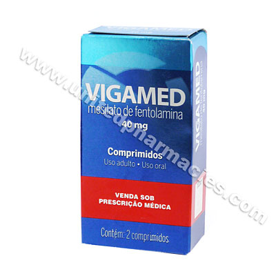 Vigamed (Phentolamine Mesylate) - 40mg (2 Tablets) Image1