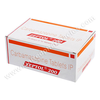 Zeptol (Caramazepine) - 200mg (10 Tablets) Image1