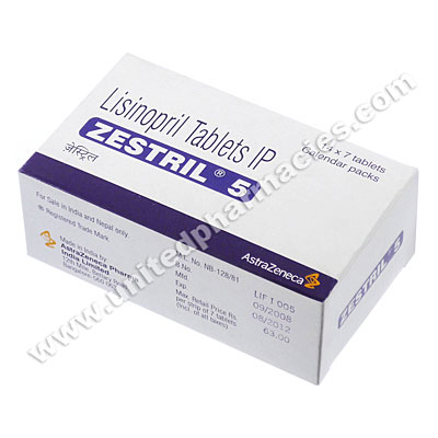 Zestril 5mg best sale