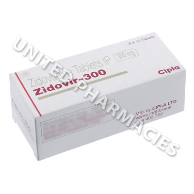 Zidovir (Zidovudine) - 300mg (10 Tablets) Image1