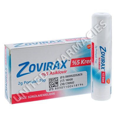 Zovirax Cold Sore Cream (Aciclovir)